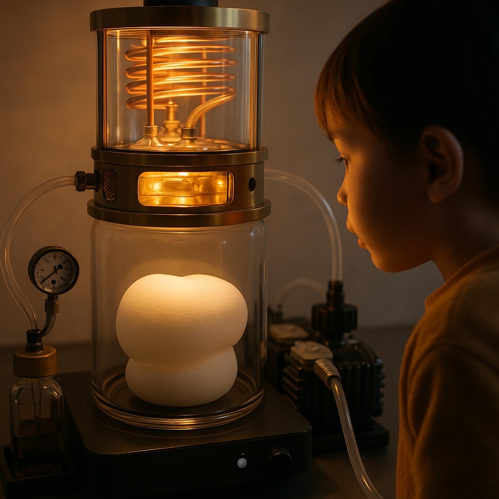 マシュマロの膨張